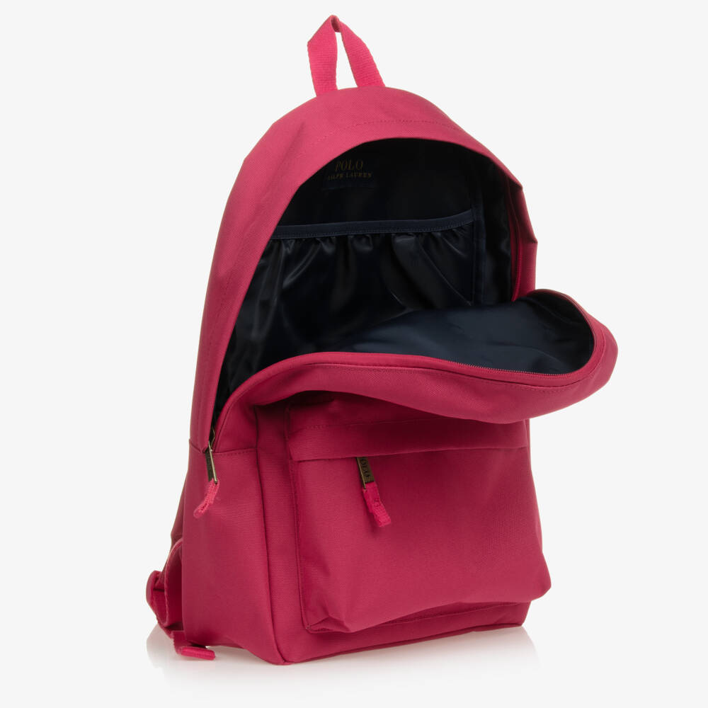 Ralph Lauren-Pink Pony Backpack (44cm) | Childrensalon Outlet