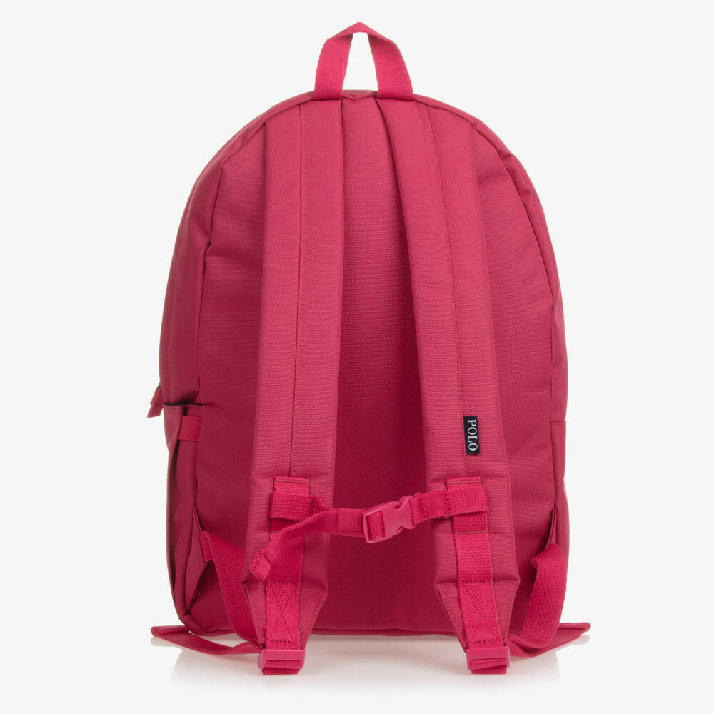 Ralph Lauren-Pink Pony Backpack (44cm) | Childrensalon Outlet