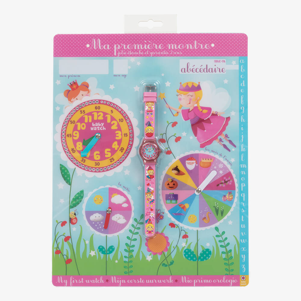 Baby Watch, Paris-Pink Princess Fairy Analogue Watch | Childrensalon Outlet