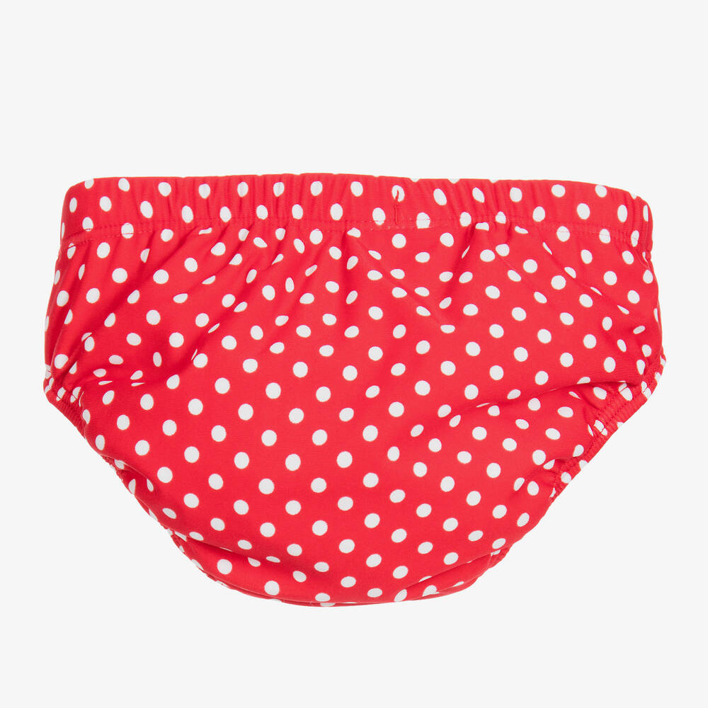 Playshoes-Красные плавки в горошек для малышек (UPF50+) | Childrensalon Outlet