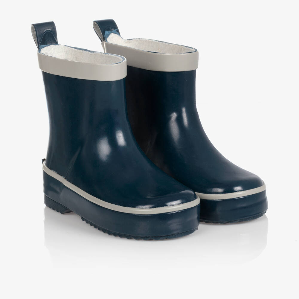 Playshoes-Blue First Walker Rain Boots | Childrensalon Outlet