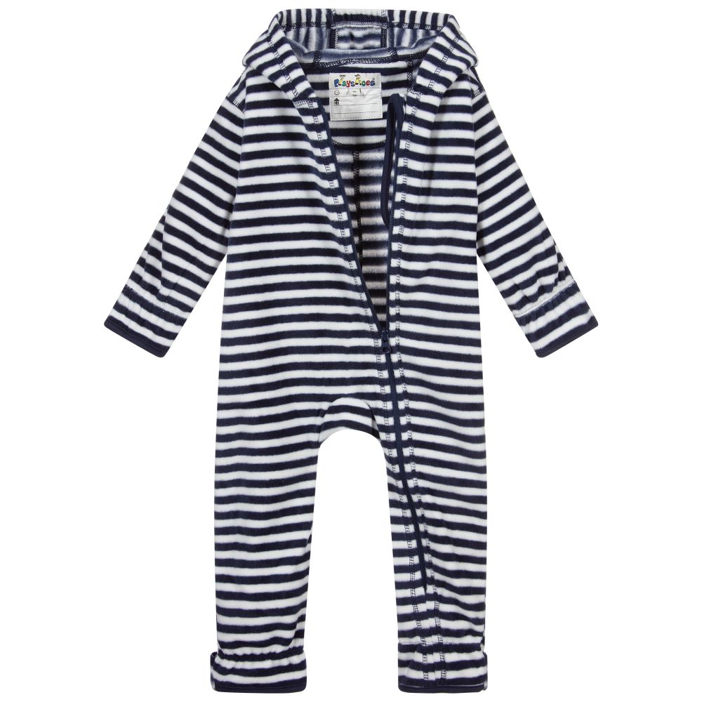 Playshoes-Синий флисовый прогулочный костюм | Childrensalon Outlet