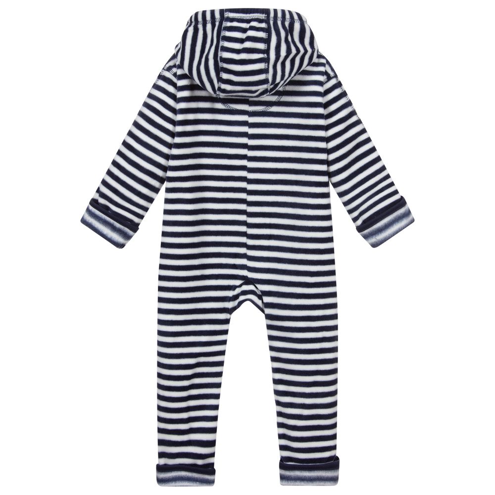 Playshoes-Синий флисовый прогулочный костюм | Childrensalon Outlet