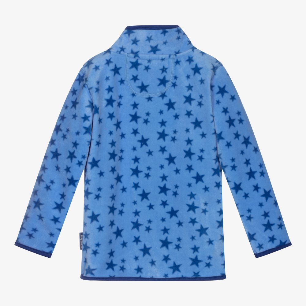 Playshoes-Blue Fleece Zip-Up Top | Childrensalon Outlet
