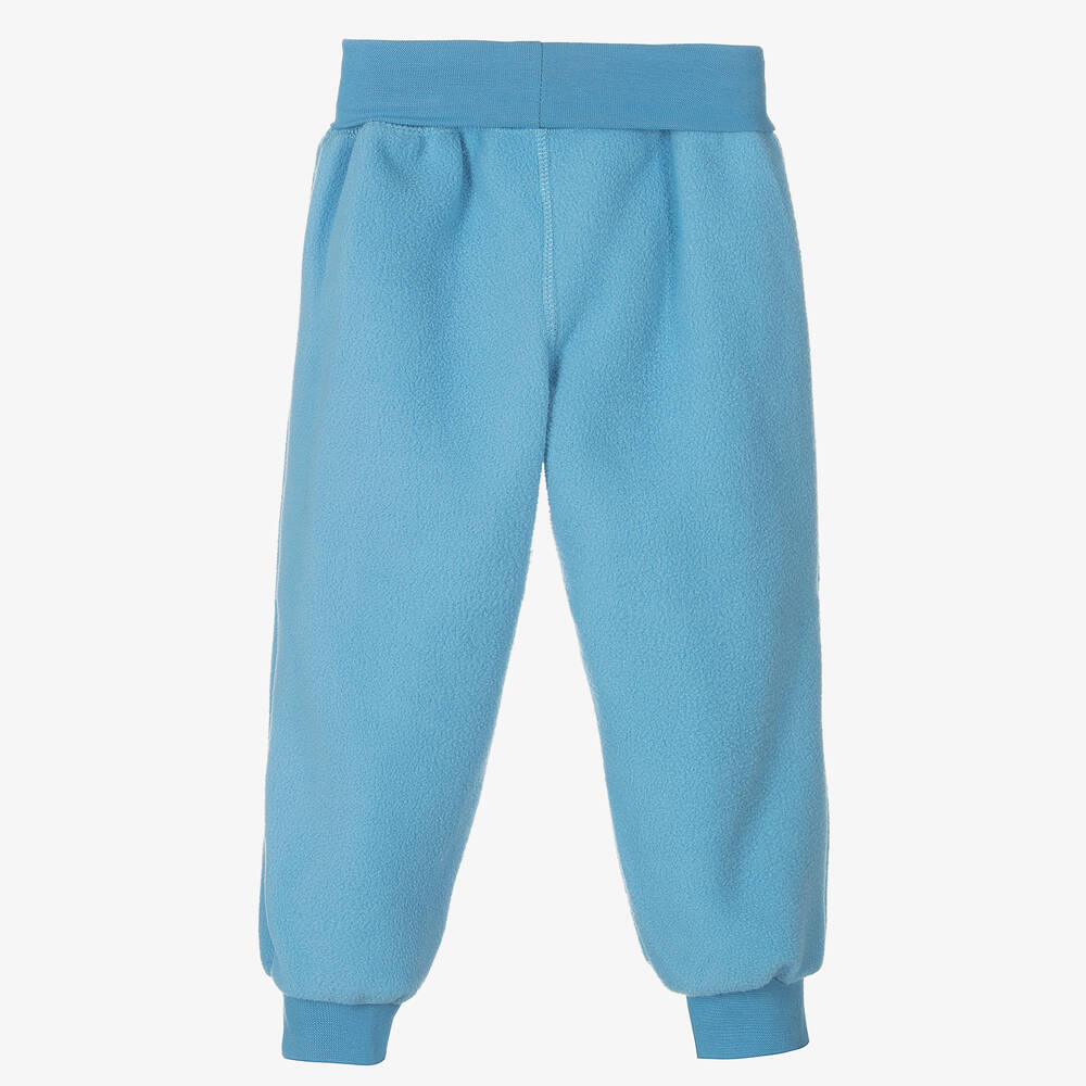 Playshoes-Blue Polar Fleece Joggers | Childrensalon Outlet
