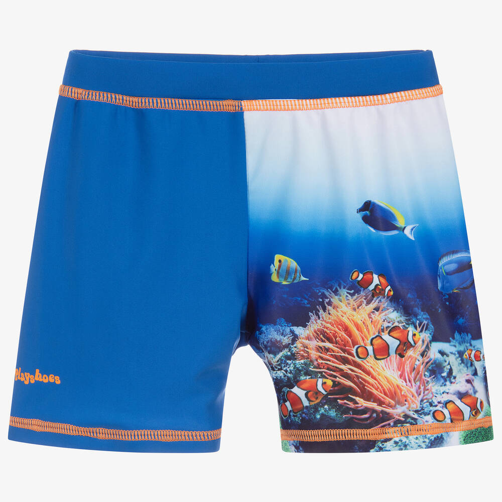 Playshoes-Синие плавки-шорты для мальчиков (UPF 50+) | Childrensalon Outlet