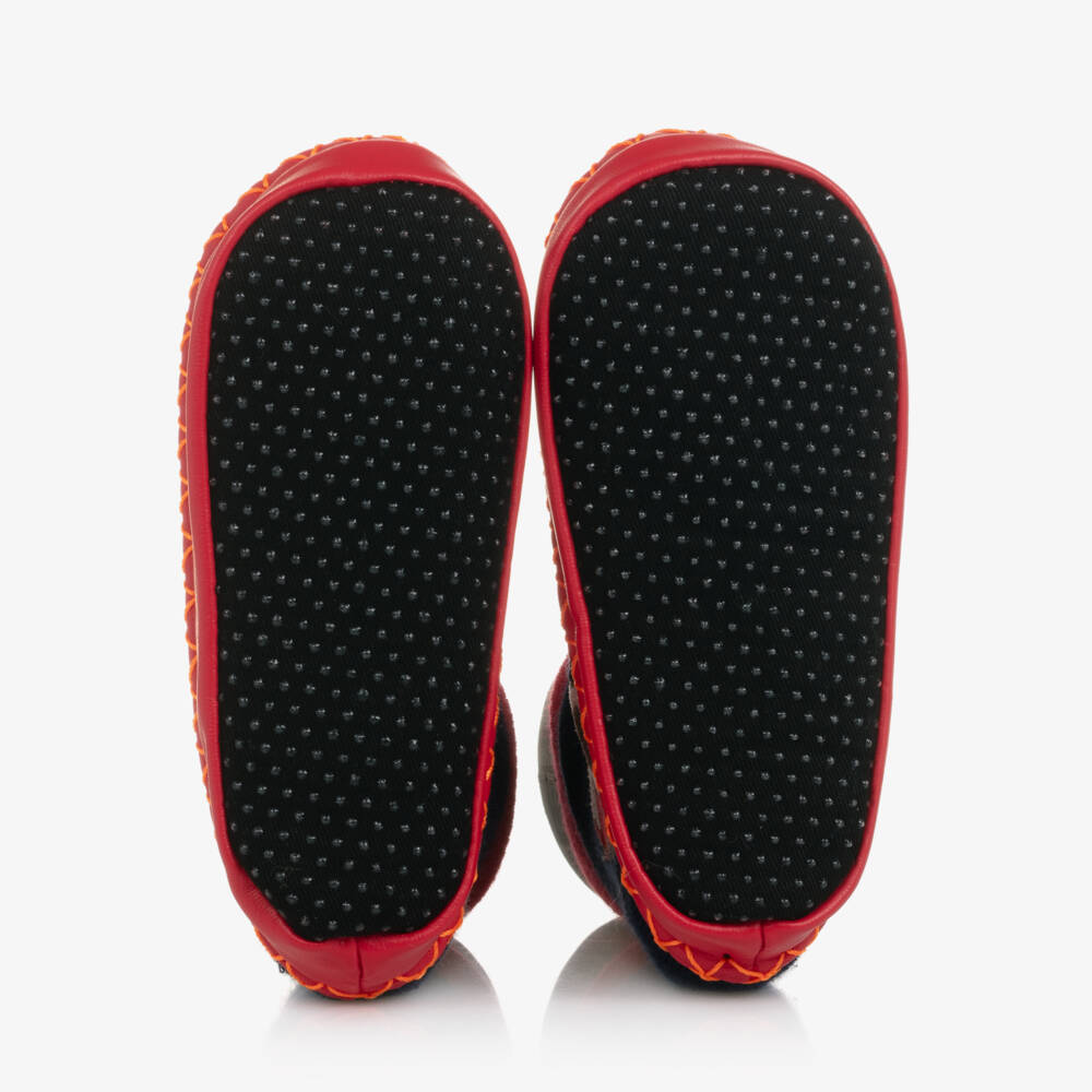 Playshoes-Boys Fire Truck Cozy Socks | Childrensalon Outlet