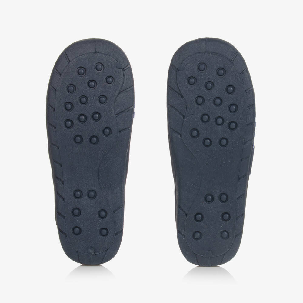 Playshoes-Boys Nautical Striped Slippers | Childrensalon Outlet