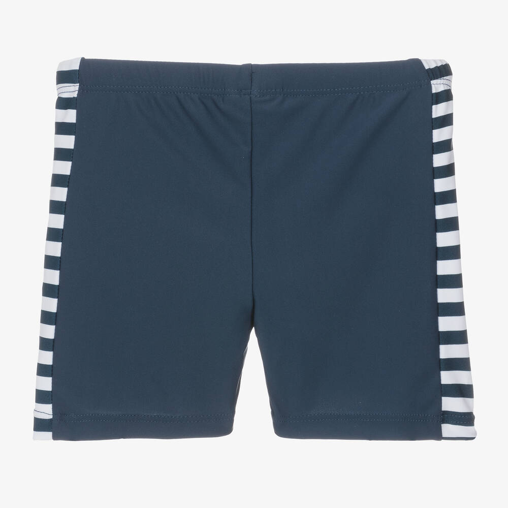 Playshoes-Boys Navy Blue Swim Shorts | Childrensalon Outlet