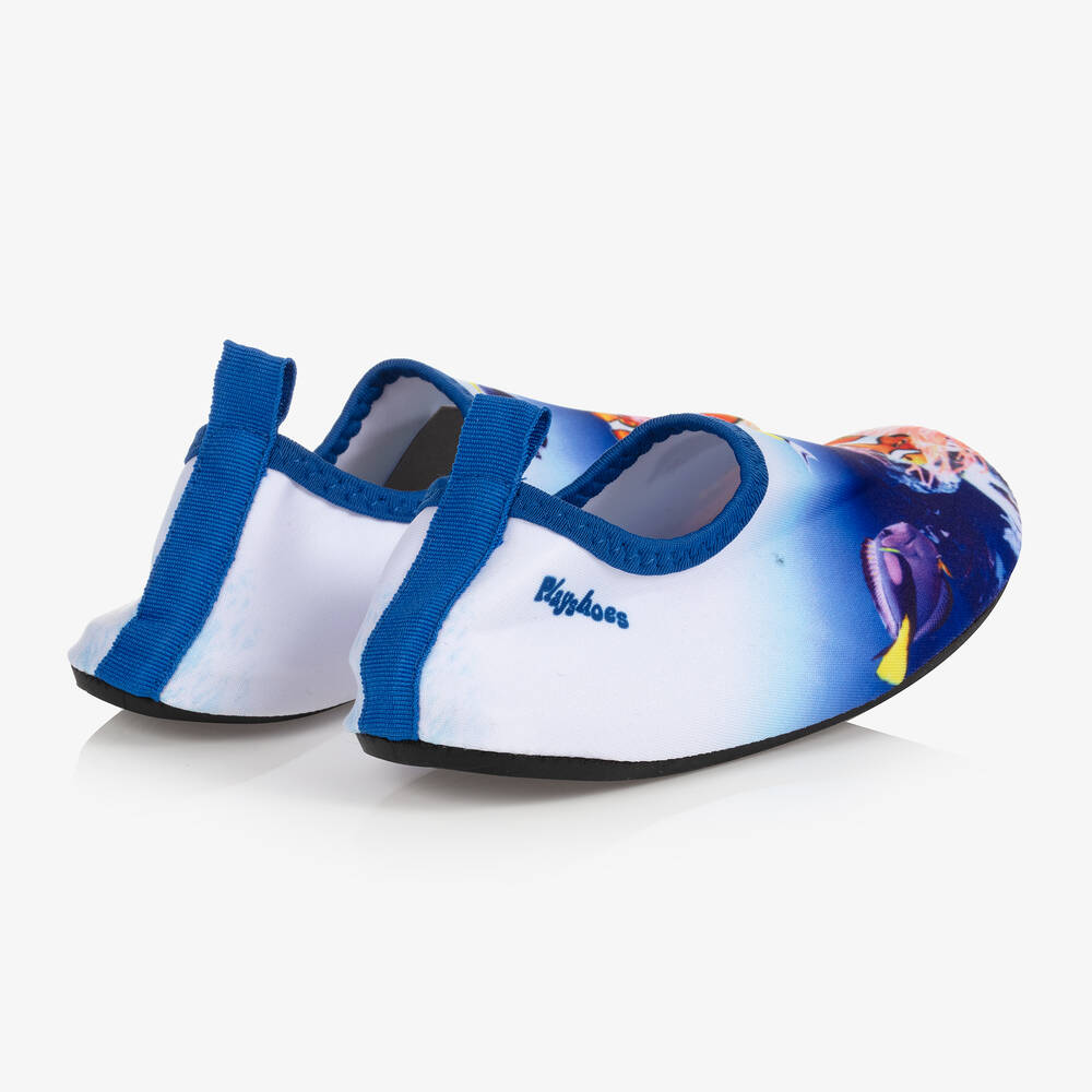 Playshoes-حذاء للشاطىء لون أزرق (+UPF 50) | Childrensalon Outlet