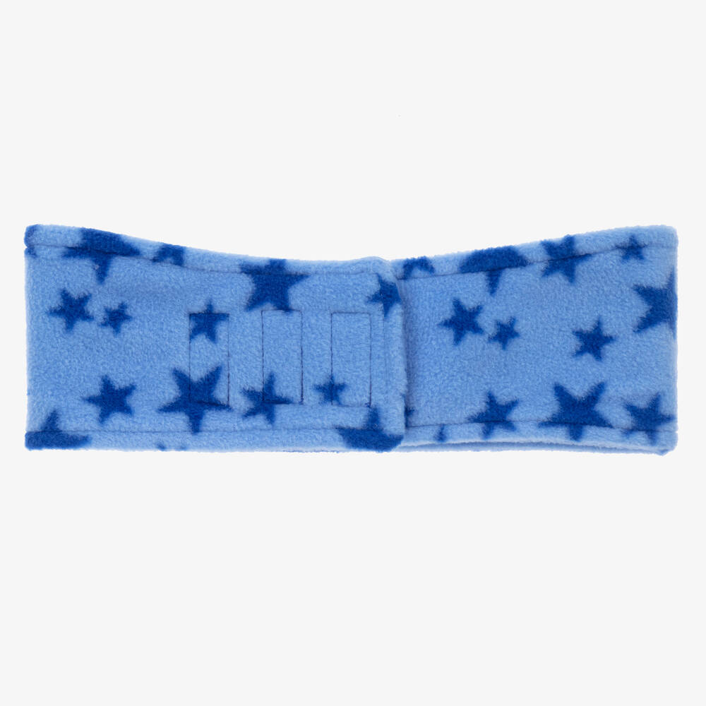 Playshoes-Girls Blue Star Fleece Headband | Childrensalon Outlet