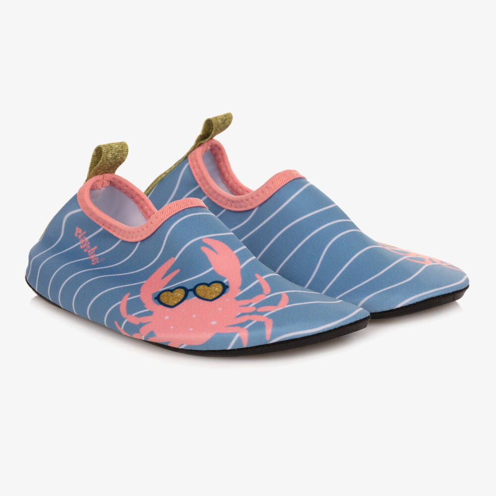 Playshoes-Коралловые и небесные кроссовки для плавания для девочек | Childrensalon Outlet