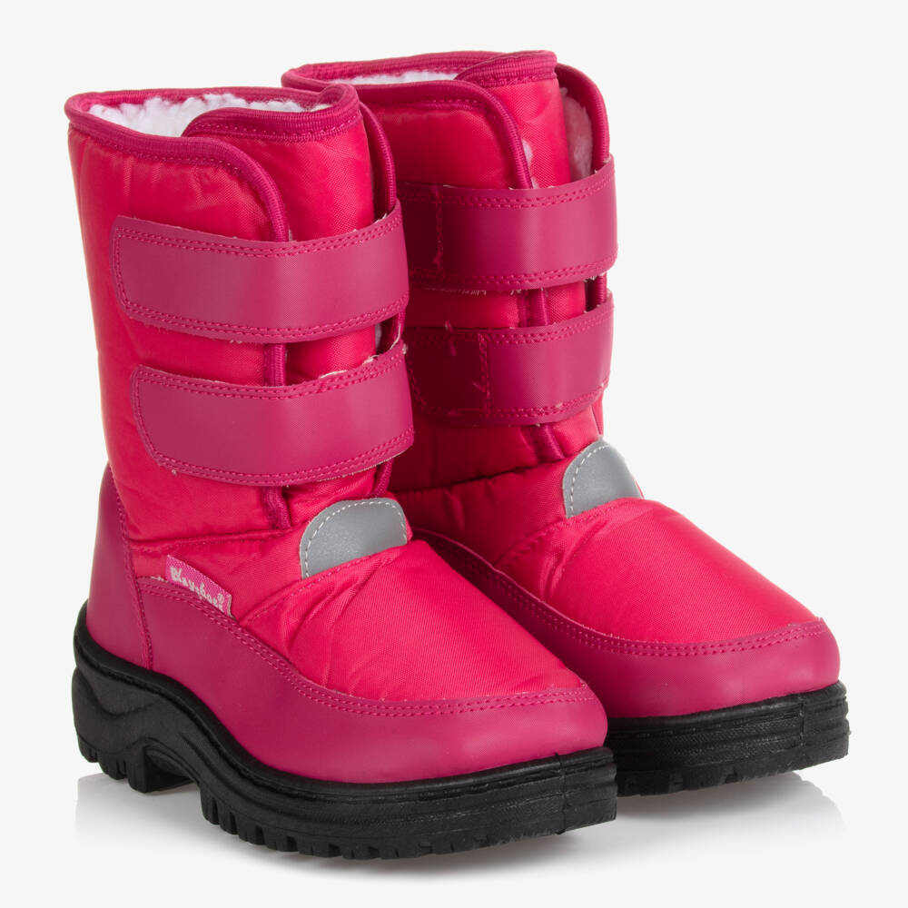 Playshoes-Girls Fuchsia Winter Boots | Childrensalon Outlet