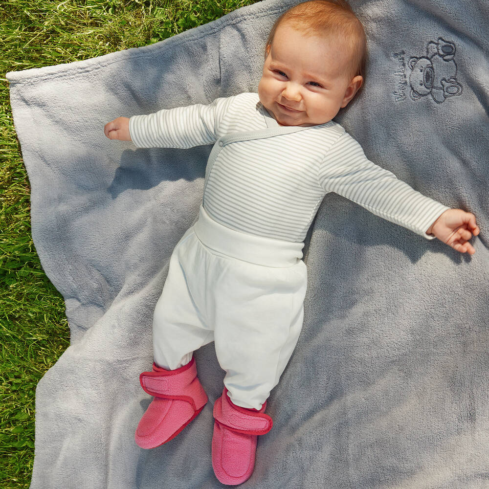 Fleece infant booties new arrivals