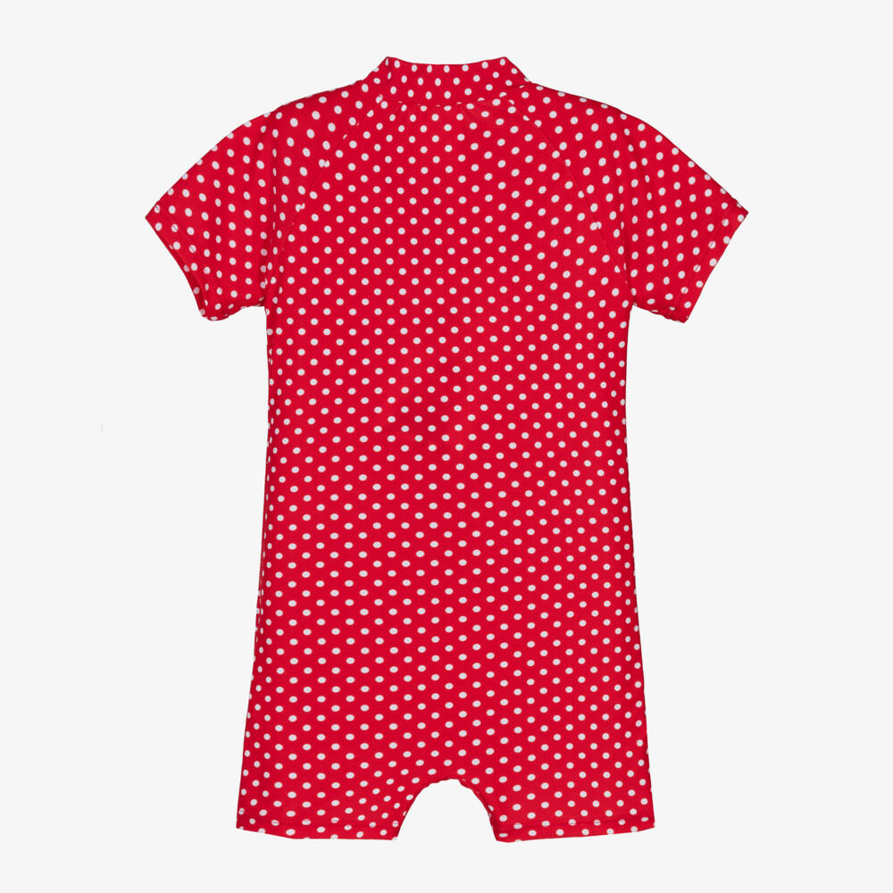 Playshoes-Красный солнцезащитный костюм для девочек (UPF50+) | Childrensalon Outlet