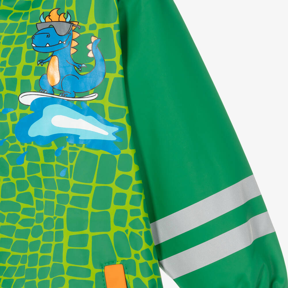 بلاي شوز-معطف واقي من المطر لون أخضر | Childrensalon Outlet