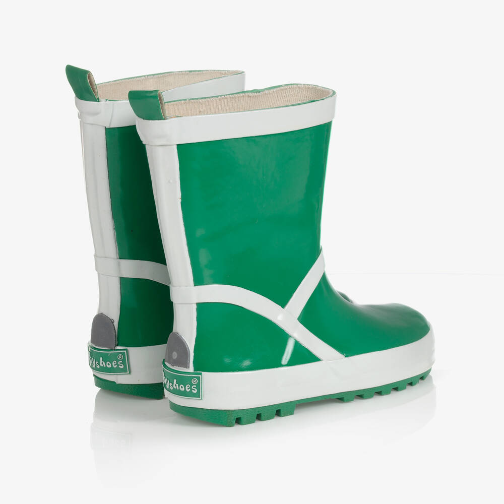 Playshoes-بوت واقي من المطر لون أخضر | Childrensalon Outlet