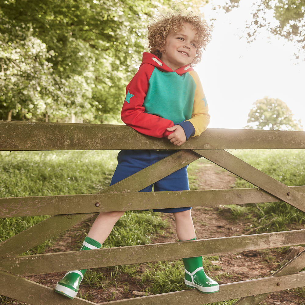 Playshoes-بوت واقي من المطر لون أخضر | Childrensalon Outlet