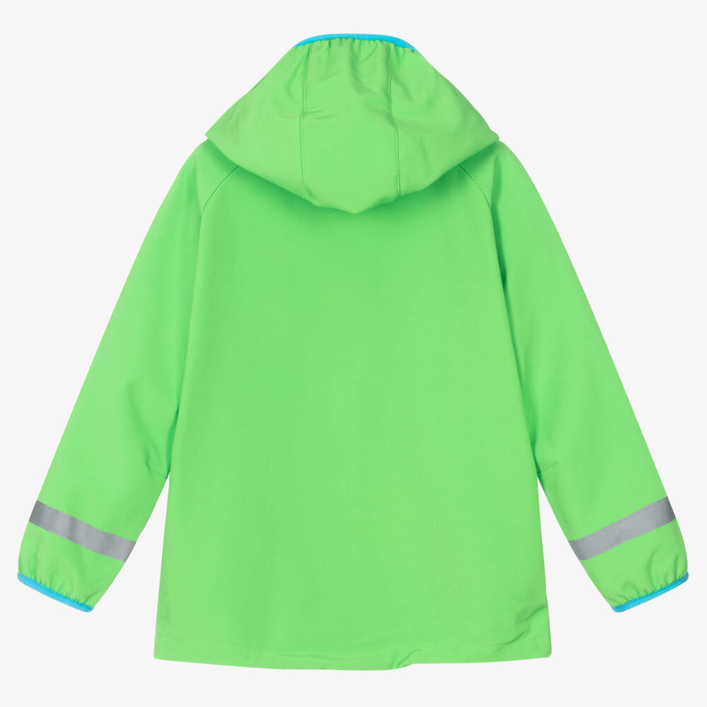 Playshoes Green Softshell Rain Jacket Childrensalon Outlet