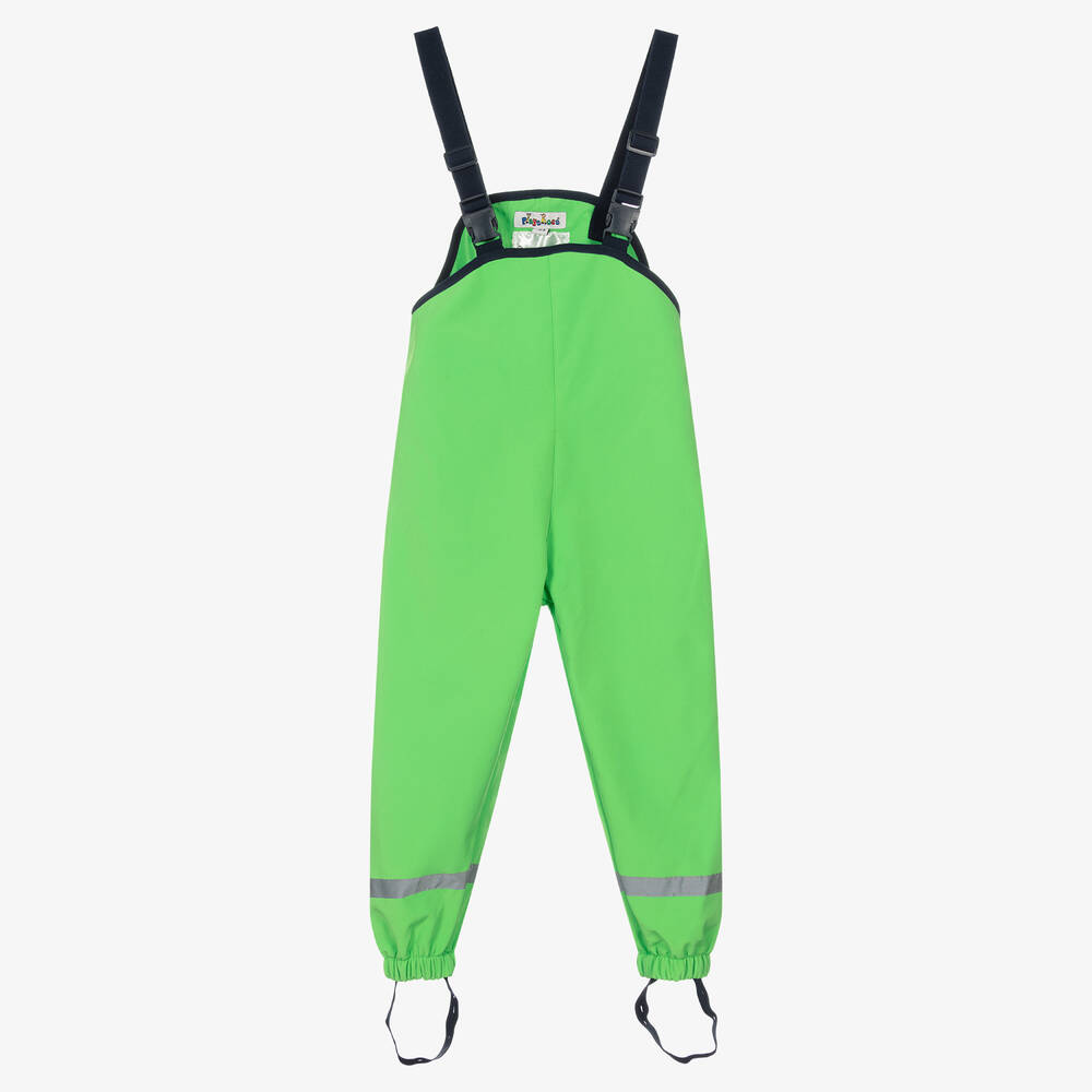 Playshoes - Green Splash Dungarees | Childrensalon