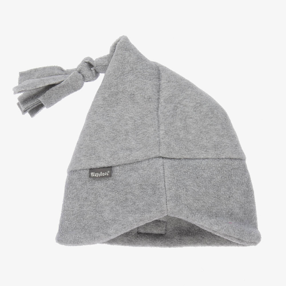 بلاي شوز-Grey Fleece Hat | Childrensalon Outlet