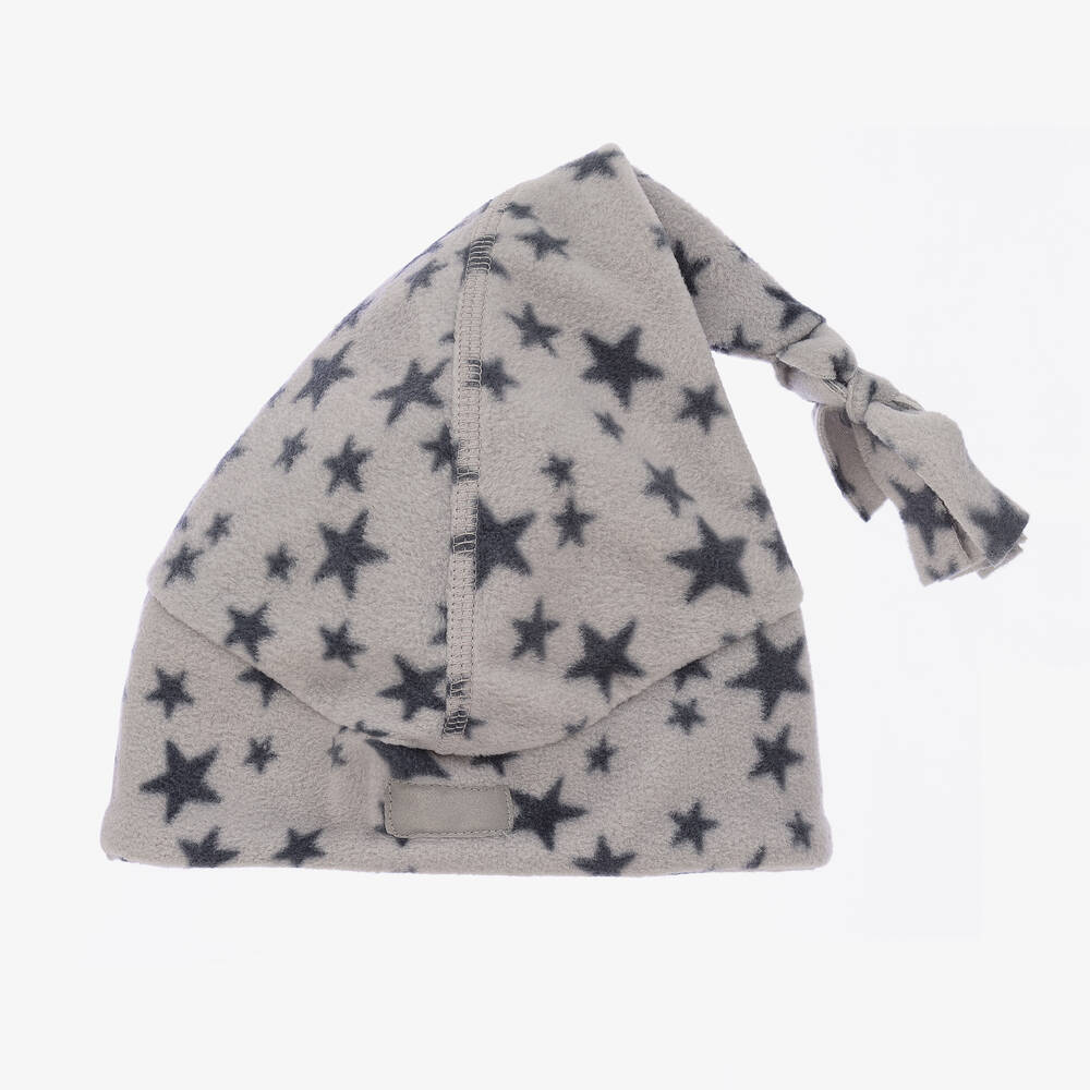 Playshoes - Grey Star Fleece Hat | Childrensalon