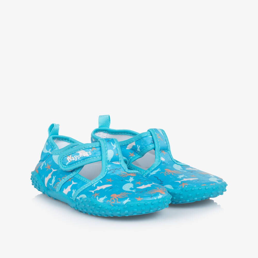 Playshoes-Акваобувь для детей океанического синего цвета | Childrensalon Outlet