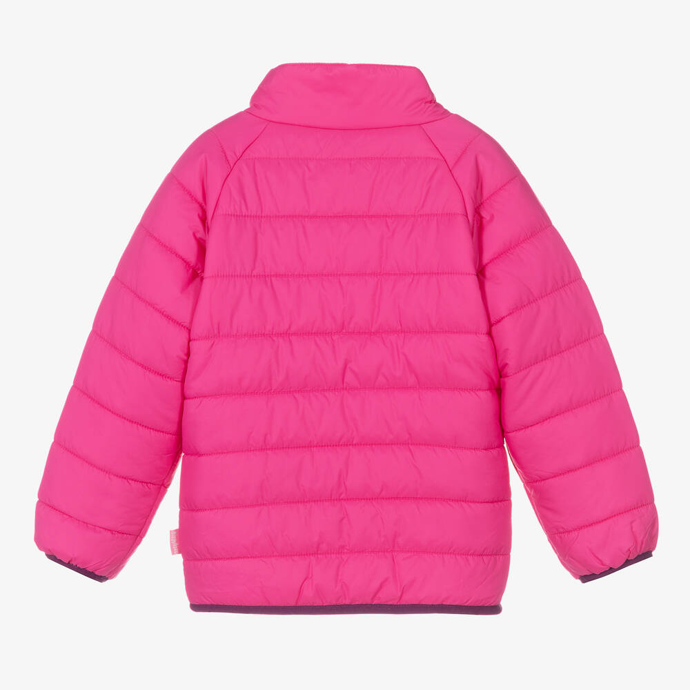 Playshoes-Pink Puffer Jacket | Childrensalon Outlet