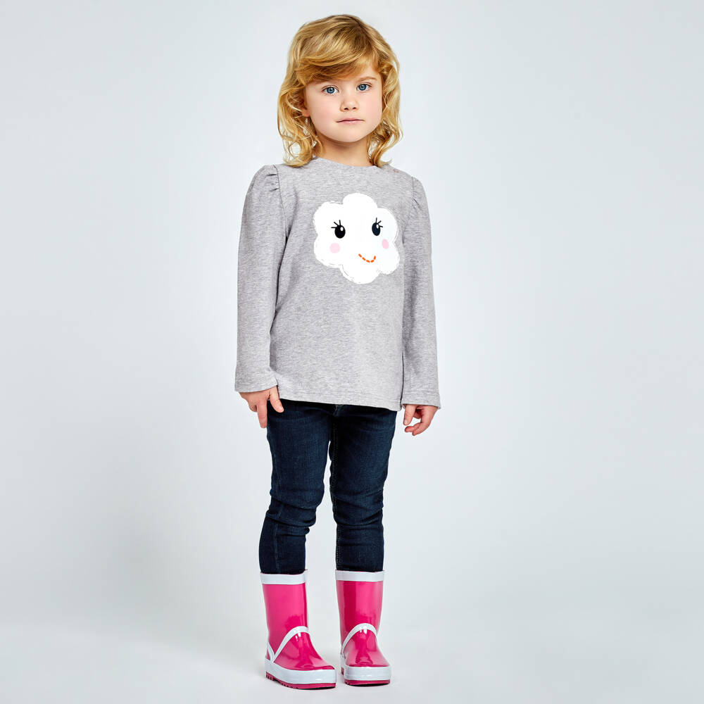 Playshoes-Pink Reflective Rain Boots | Childrensalon Outlet