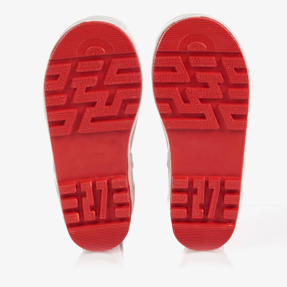 Playshoes-Red Reflective Rain Boots | Childrensalon Outlet