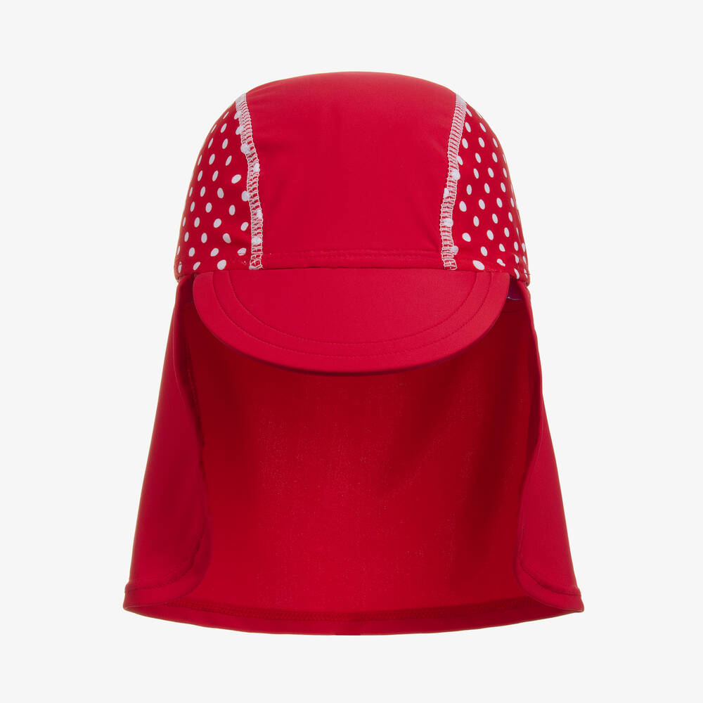 Playshoes-Red Sun Protective Swim Hat (UPF 50+) | Childrensalon Outlet