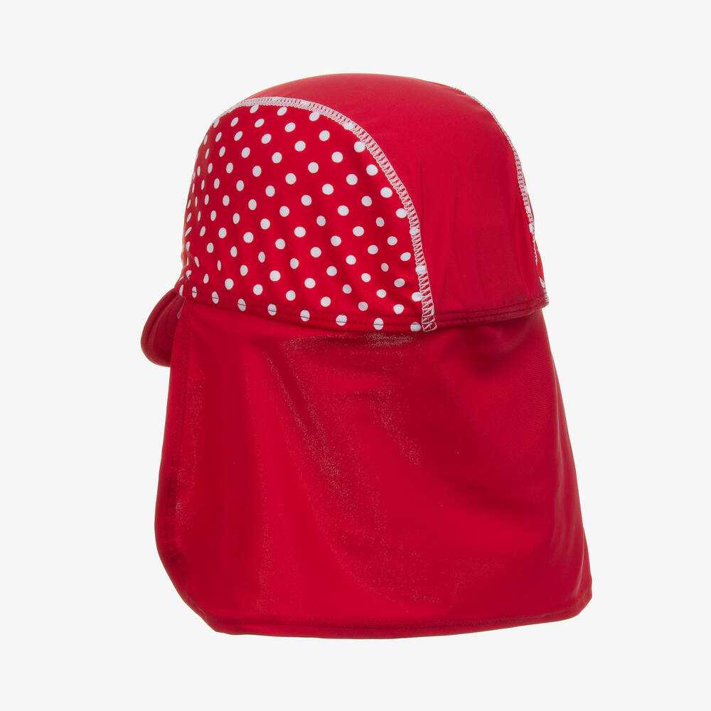 Playshoes-Red Sun Protective Swim Hat (UPF 50+) | Childrensalon Outlet