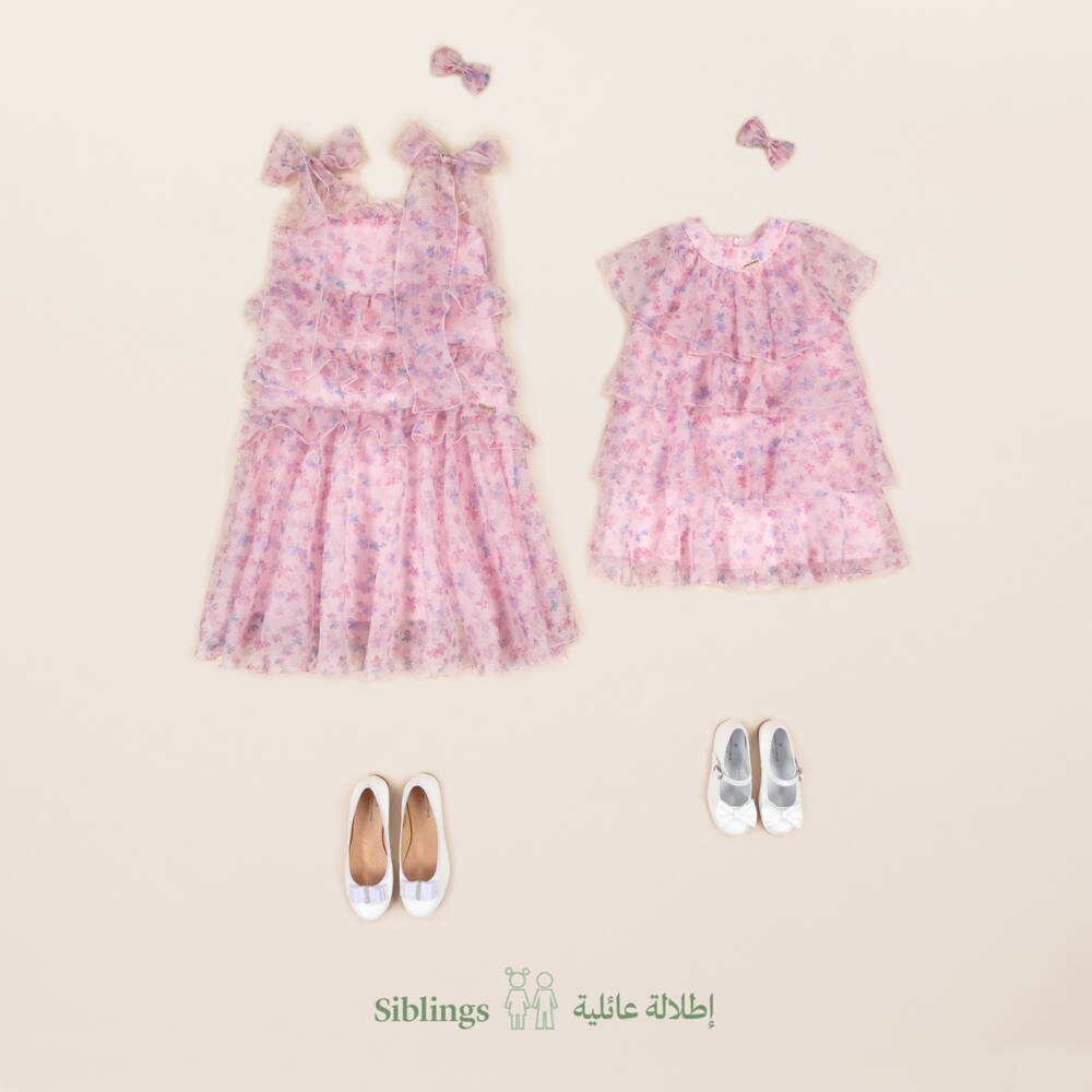 POCA & POCA-Набор платьев с цветочным узором для девочек | Childrensalon Outlet