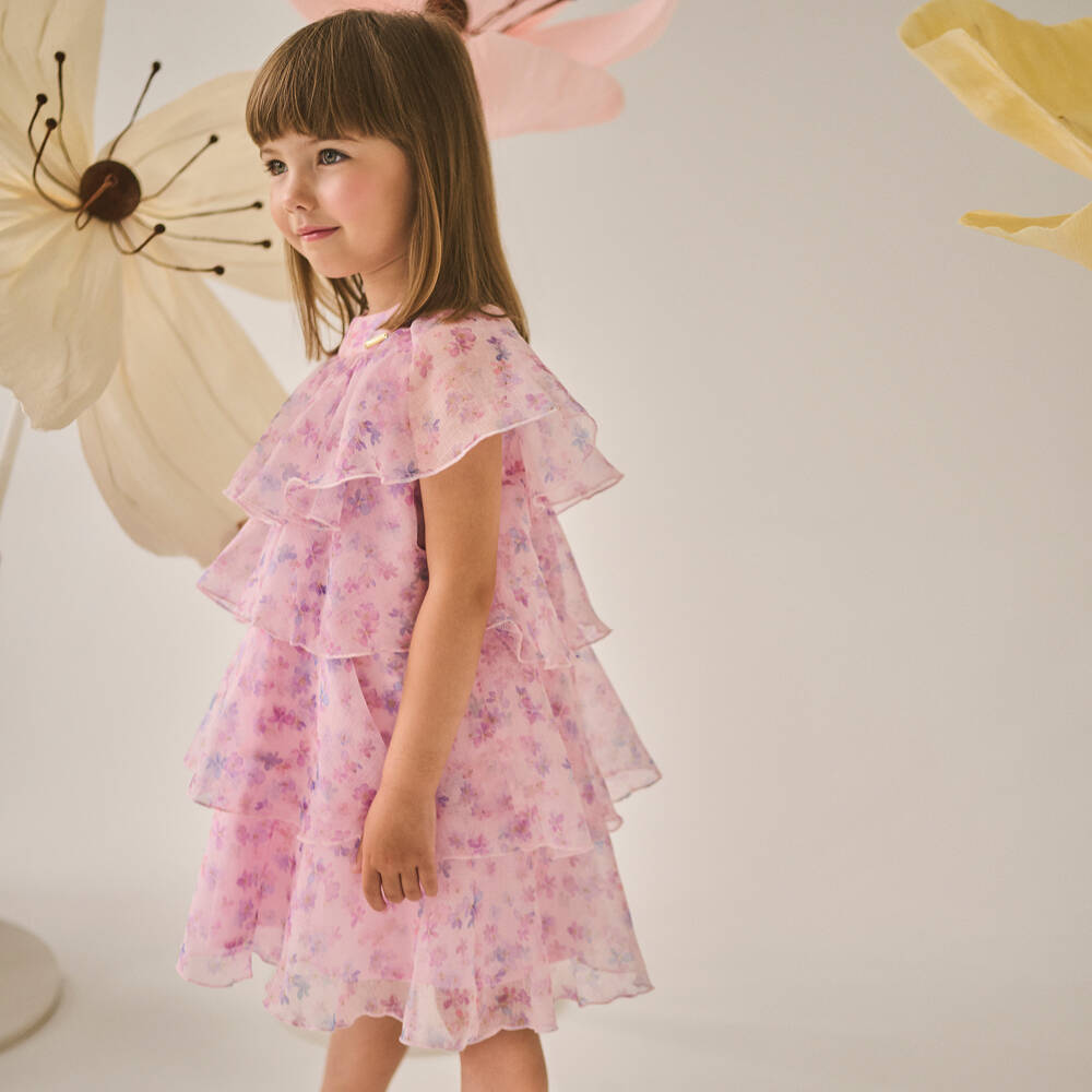 POCA & POCA-Набор платьев с цветочным узором для девочек | Childrensalon Outlet