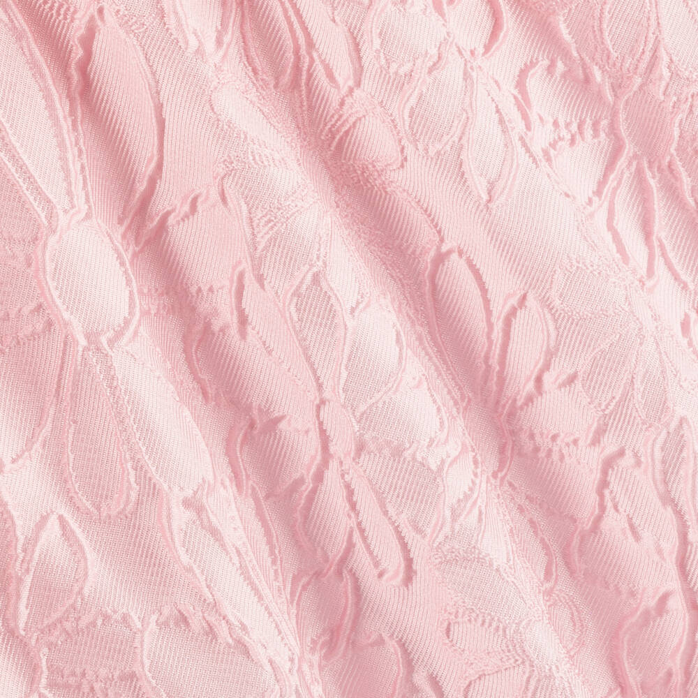 POCA & POCA-Платье из жаккарда с цветочным узором для девочек в розовом цвете | Childrensalon Outlet