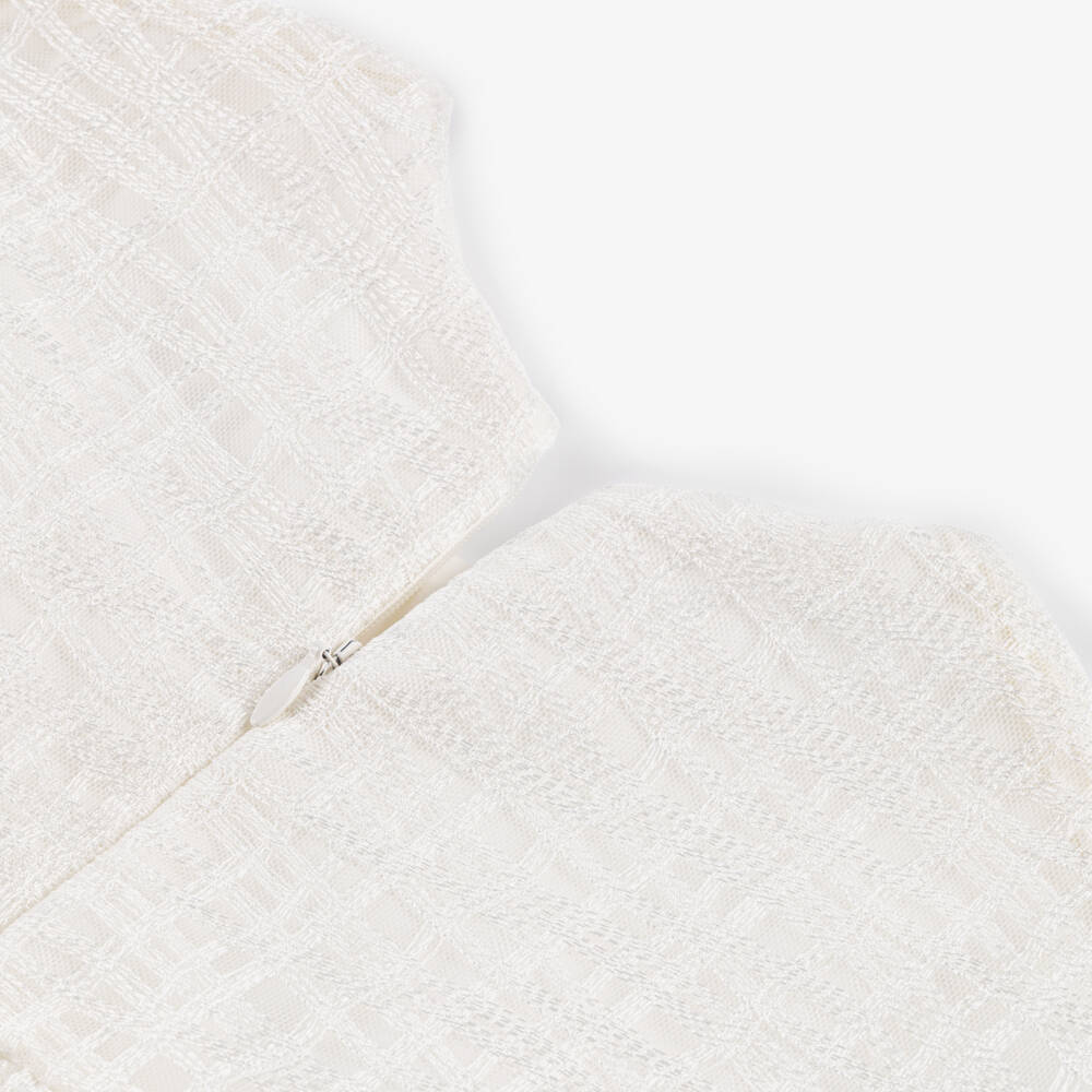 POCA & POCA-فستان كاب تول عاجي للبنات | Childrensalon Outlet