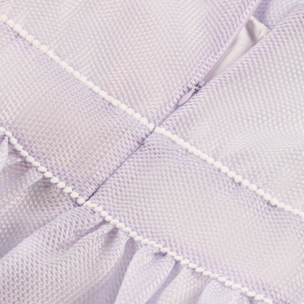 POCA & POCA-Girls Lilac Purple Sleeveless Dress | Childrensalon Outlet