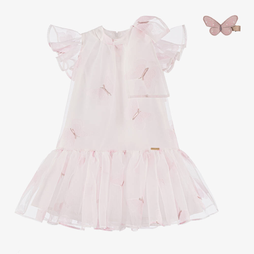 POCA & POCA-Girls Organza Butterfly Charm Ensemble | Childrensalon Outlet