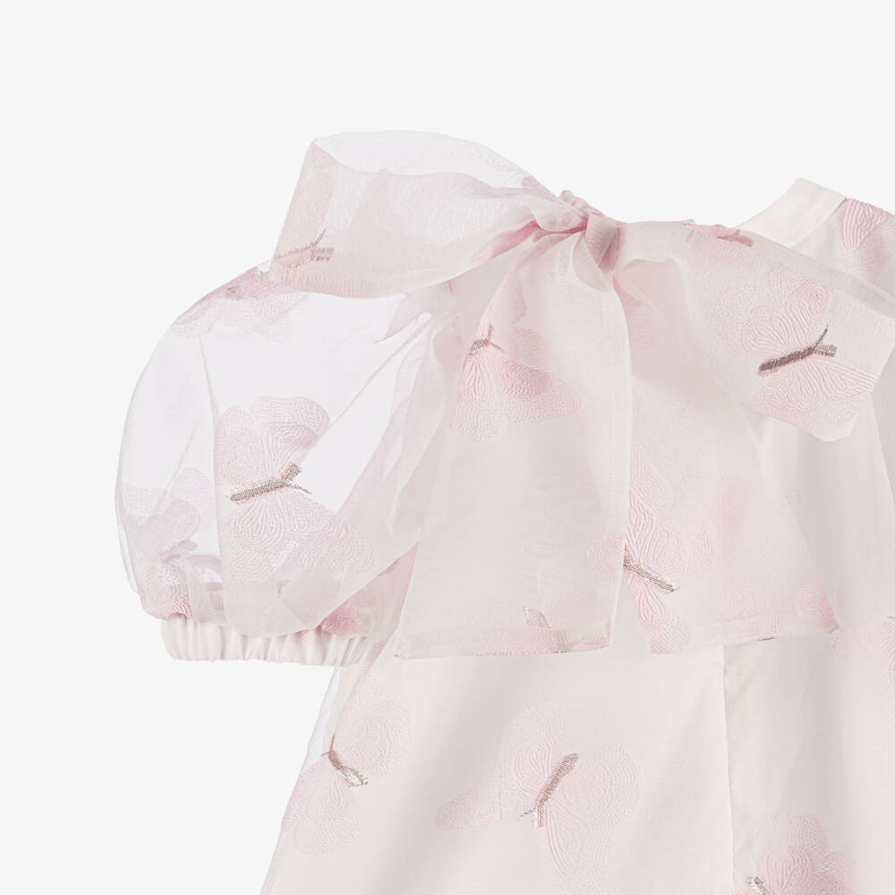 POCA & POCA-Яркий розовый комплект с бабочками для девочек | Childrensalon Outlet
