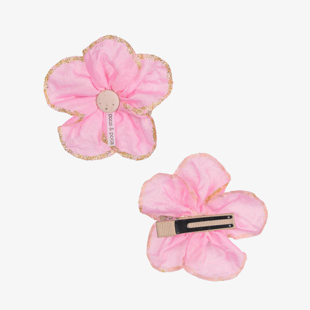 POCA & POCA-Girls Rose Jacquard Ensemble | Childrensalon Outlet