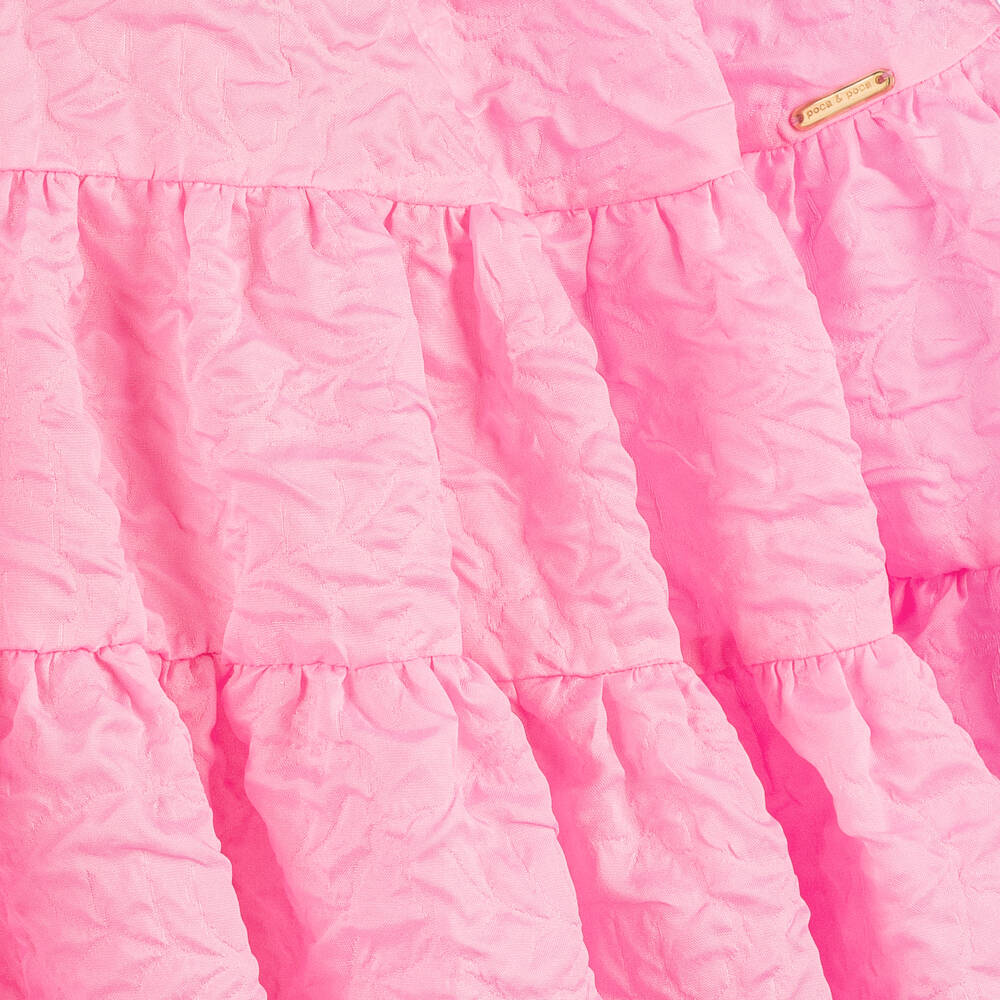 POCA & POCA-Girls Rose Jacquard Ensemble | Childrensalon Outlet