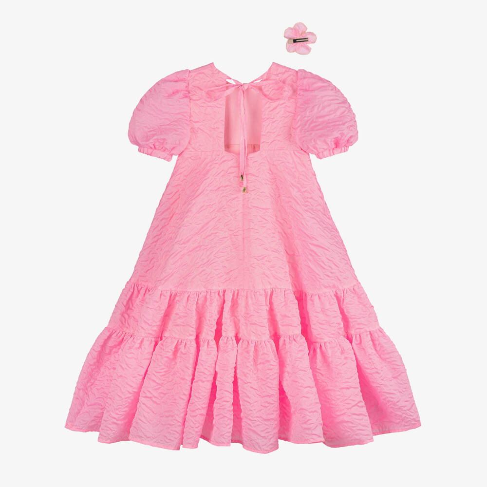POCA & POCA-Girls Rose Jacquard Ensemble | Childrensalon Outlet