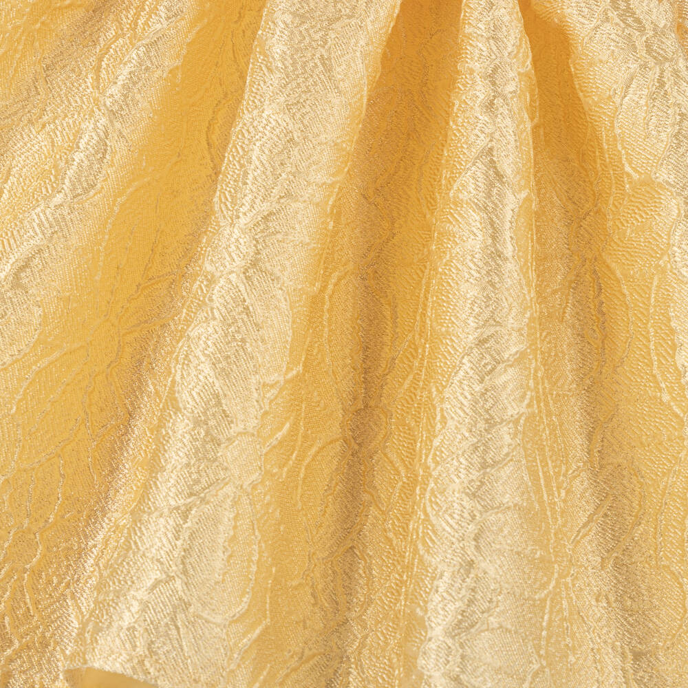 POCA & POCA-Девочкам жаккардовое платье "Солнечное цветение" | Childrensalon Outlet