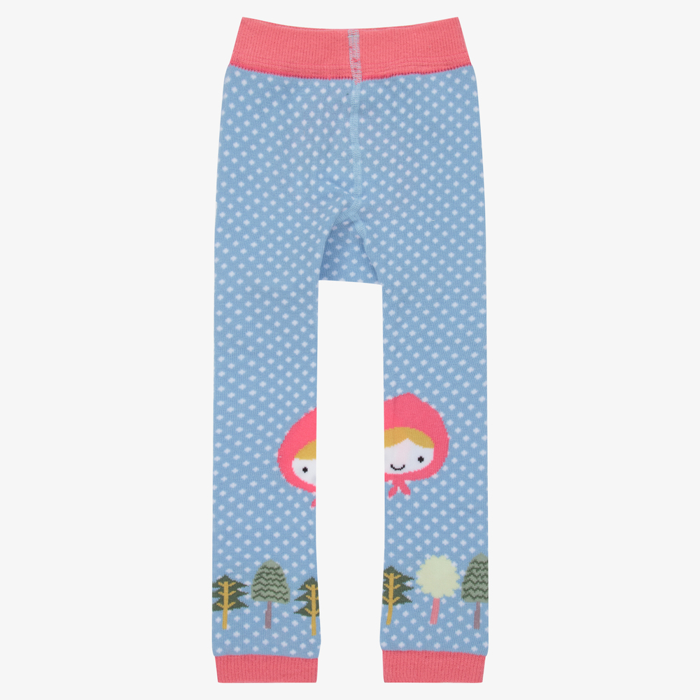 Powell Craft-Blue Riding Hood Leggings | Childrensalon Outlet