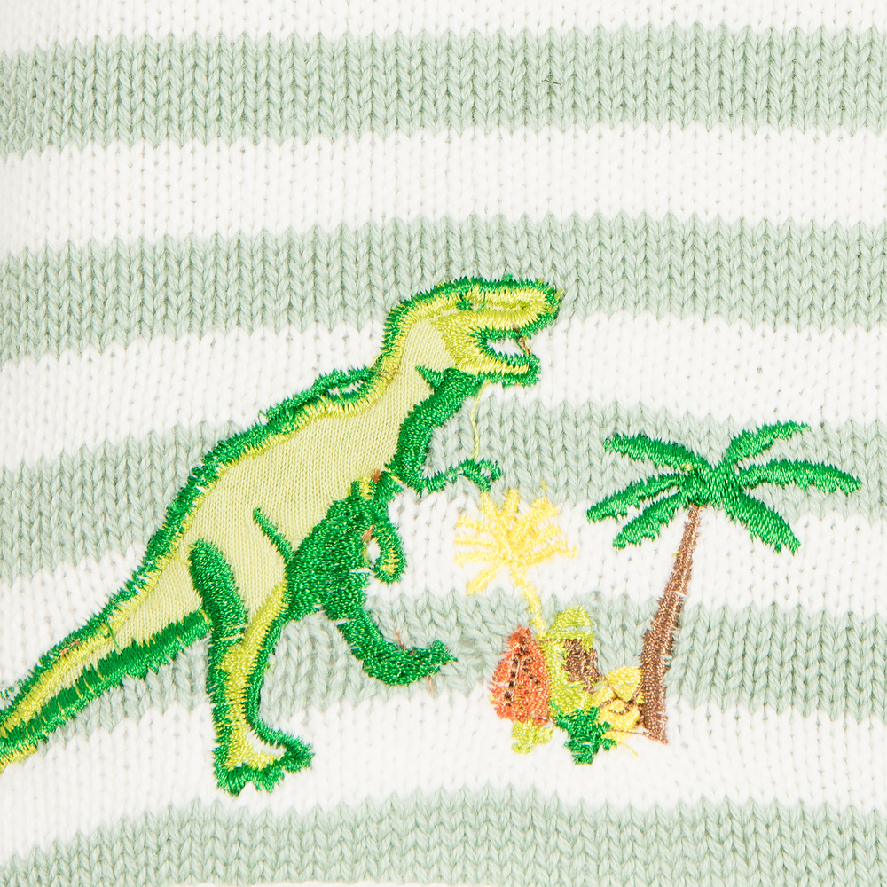 Powell Craft-Boys Green Cotton Cardigan | Childrensalon Outlet