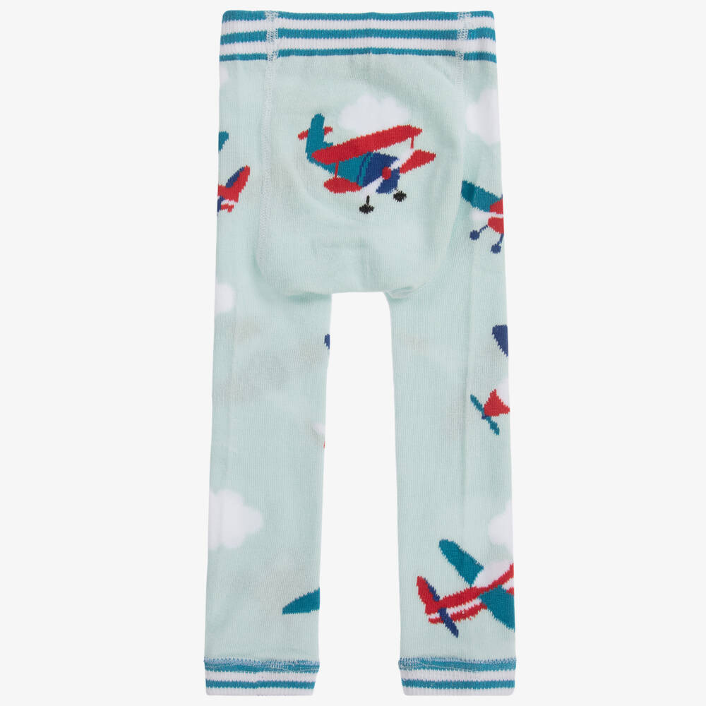 Powell Craft-Gentlemen's Blue Knit Trousers | Childrensalon Outlet
