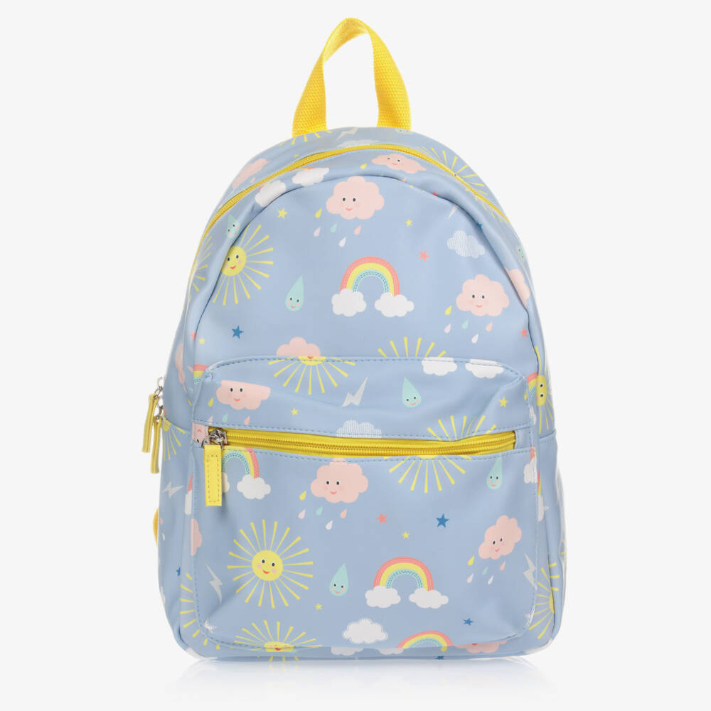 Powell Craft-Girls' Sky Blue Sunbeam Backpack | Childrensalon Outlet