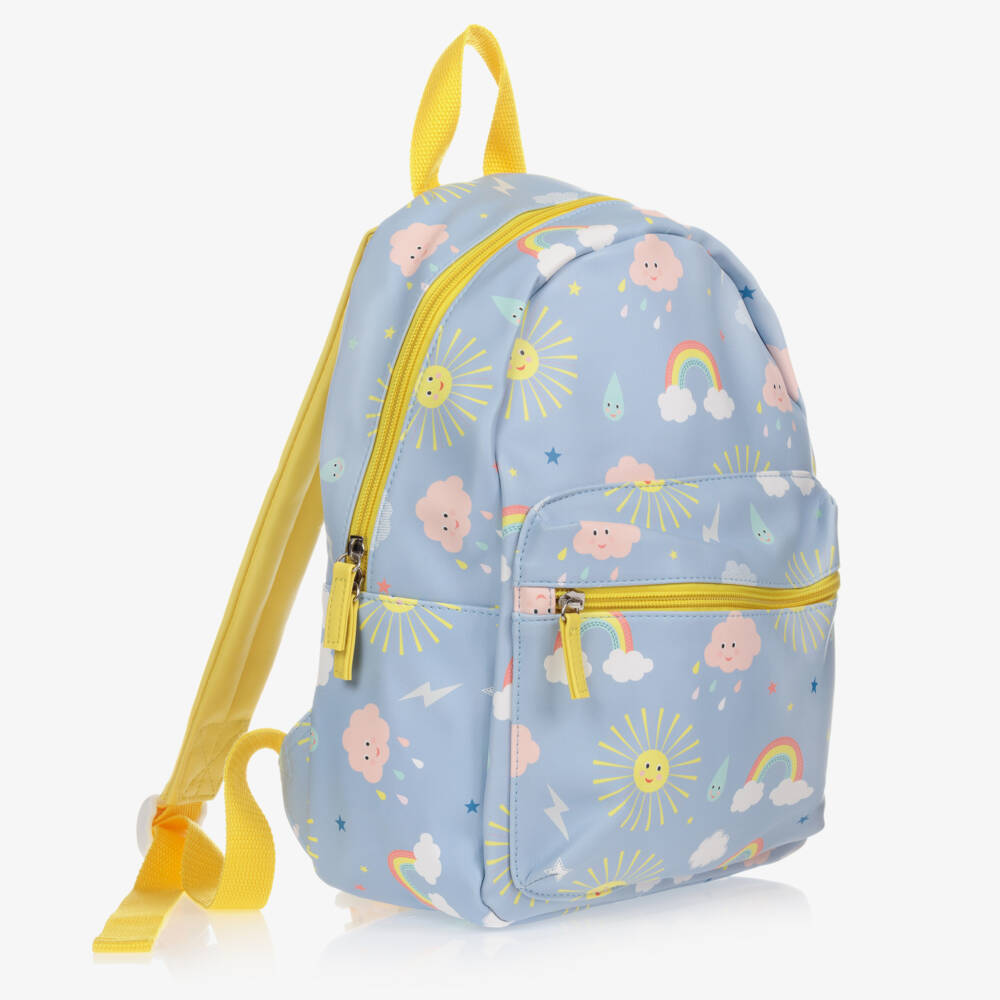 Powell Craft-Girls' Sky Blue Sunbeam Backpack | Childrensalon Outlet