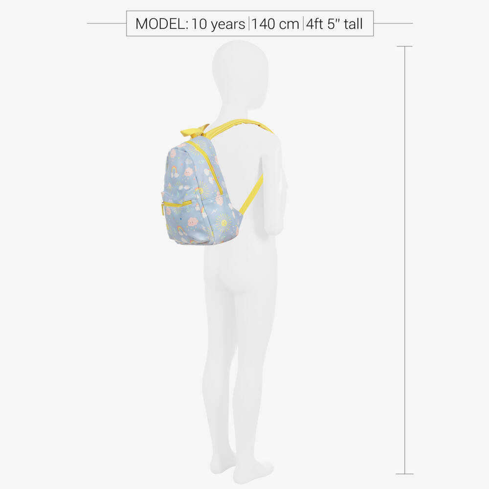 Powell Craft-Girls' Sky Blue Sunbeam Backpack | Childrensalon Outlet