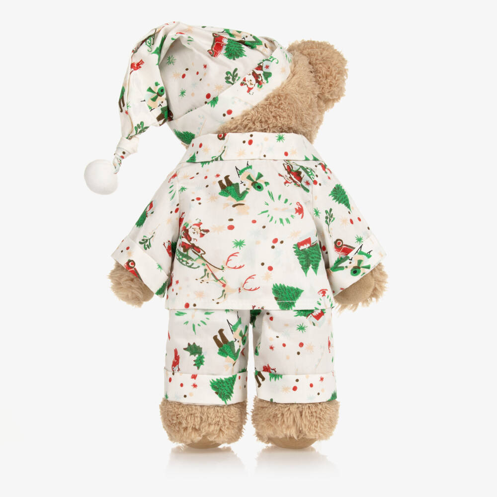 Powell Craft-دب لعبة بيجاما عاجي للعطلات | Childrensalon Outlet